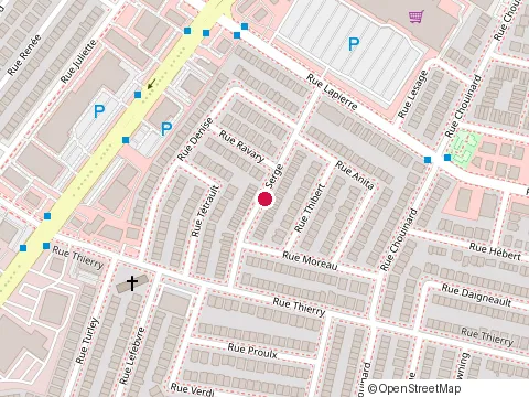 Location of Ouellette Roger at 1771 boulevard Angrignon, LaSalle