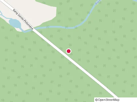Location of Oui Oui Buvette Forestière at 170 Rang Sainte-Philomène, La Malbaie