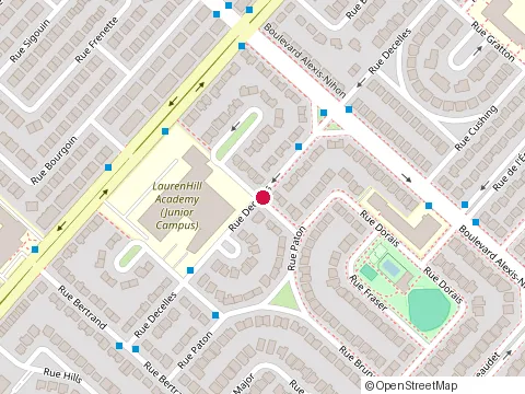 Location of Ouidance at 2355 Rue Decelles, Saint-Laurent