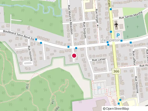 Location of Ouquoi Salon Urbain at 48 Rue Laval, Gatineau
