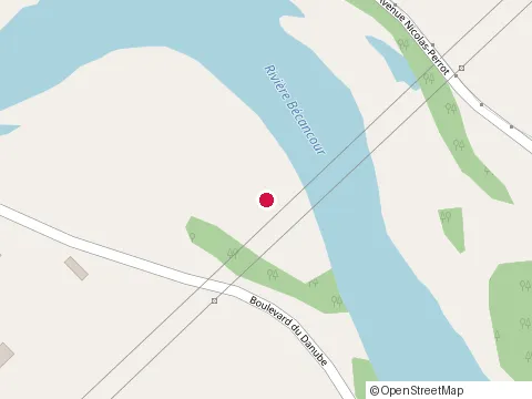 Location of P & P Construction at 250 Rue des Capucines, Bécancour