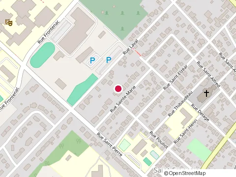 Location of P B Maçonnerie at 7 Rue Sainte-Marie, Rivière-du-Loup