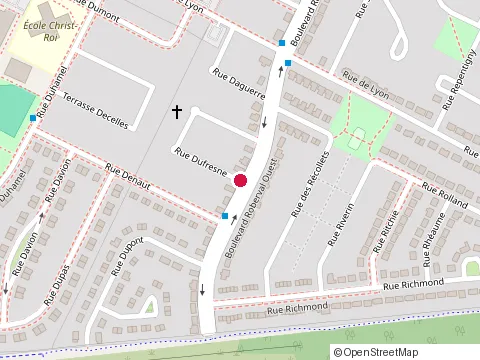Location of P M E Services Financier at 3110 Rue Dufresne, Longueuil