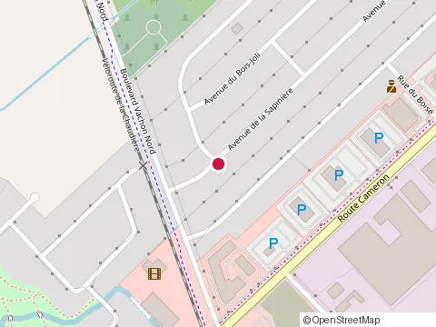 Location of P-H Perreault at 438 avenue de la Sapinière, Sainte-Marie
