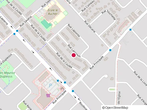 Location of P.l.O. Maconnerie Inc at 620 Rue de la Coulée, Sainte-Julie