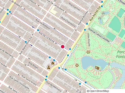 Location of P.O.Renovation Generale at 4301 de la Roche St, Montréal