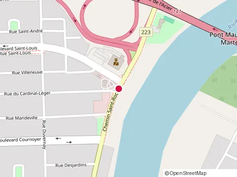 Location of P'Tit Cafe at 4305 Chem. Saint-Roch, Sorel-Tracy
