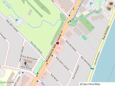 Location of P'Tit Reveil le at 425 boulevard Sir-Wilfrid-Laurier, Beloeil