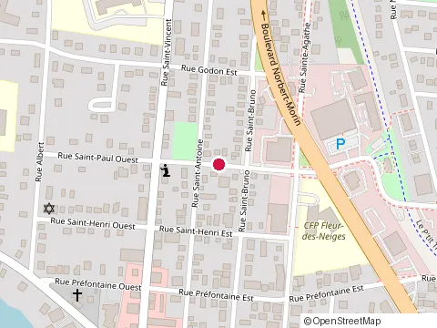 Location of P'Tit Train du Nord - Sainte-Agathe-des-Monts at 24 Rue Saint-Paul E, Sainte-Agathe-des-Monts