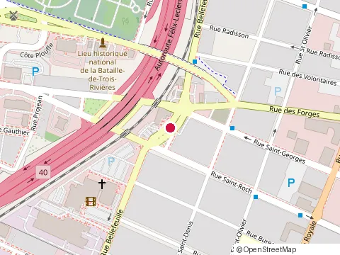 Location of Pac Démolition at 1610 Rue Bellefeuille Bureau 400, Trois-Rivières