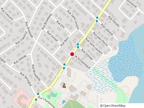 Location of Pacifique Electrique Quebec Inc at 456 Chem. de la Grande-Côte, Rosemère