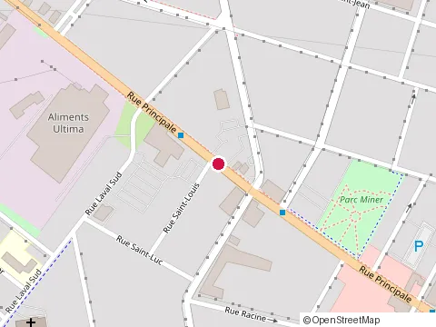 Location of Paco Bar at 430 Rue Principale, Granby