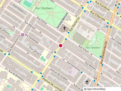 Location of Pain d'Aujourd'Hui le at 4282 Messier, Montréal