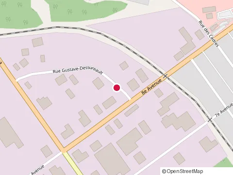 Location of Painchaud Construction at 326B Rue Gustave-Dessureault, Dolbeau-Mistassini