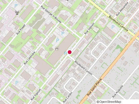 Location of Pall International at 2115 Sigouin, Drummondville