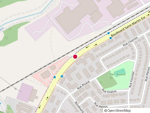 Location of Papa Johns Pizza at 3220 Boulevard Saint-Martin O, Laval