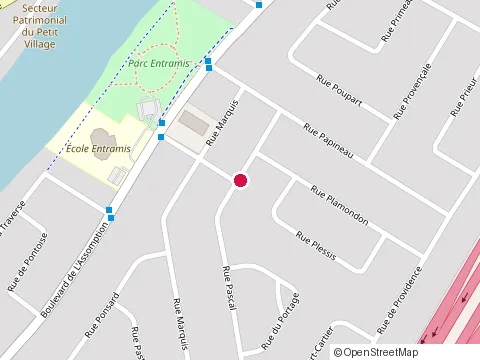 Location of Paquette et Freres Ltee at 572 Rue Pascal, Repentigny