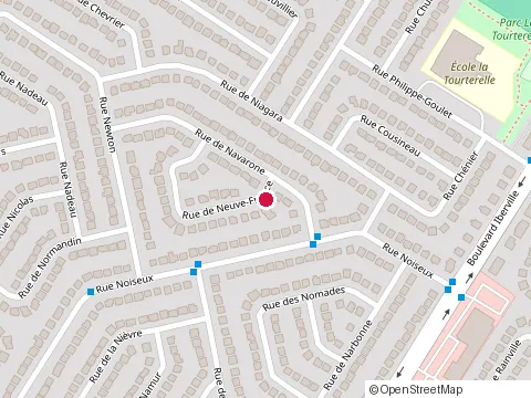 Location of Paquin Const Enr at 70 Rue de Neuve-France, Repentigny