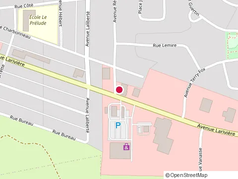 Location of Paquin Mazda at 1224 Avenue Larivière, Rouyn-Noranda