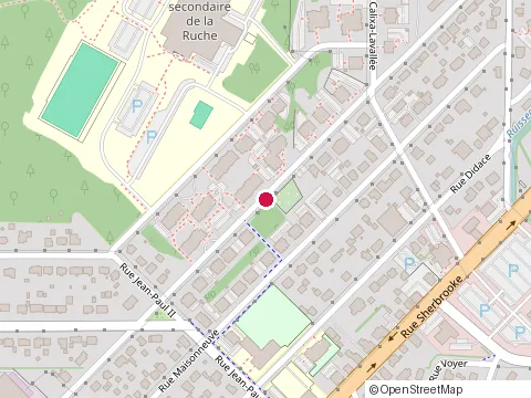 Location of Paquin Morin Denise at 201 1199 Champlain Rue, Magog