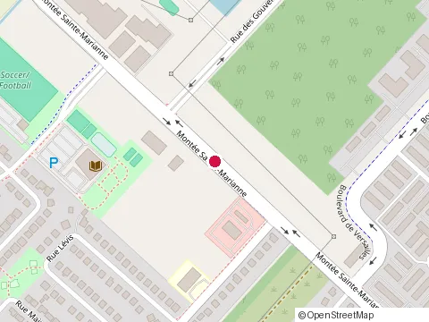 Location of Parallèle Structure at 430 Place Favery, Mascouche