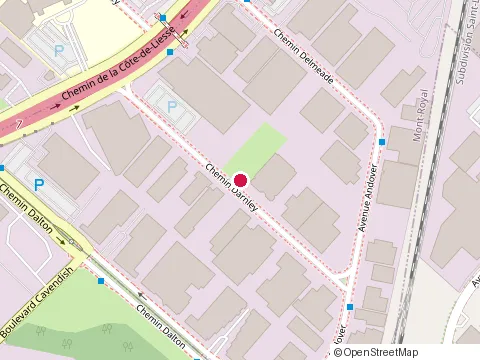 Location of Paramount Training Canada Inc. at 8675 Chemin Darnley, Mont-Royal