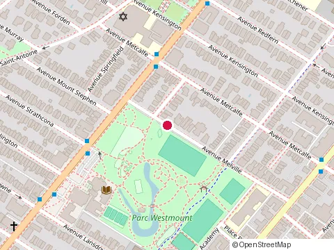 Location of Parc Westmount at 329 327 Avenue Melville, Westmount
