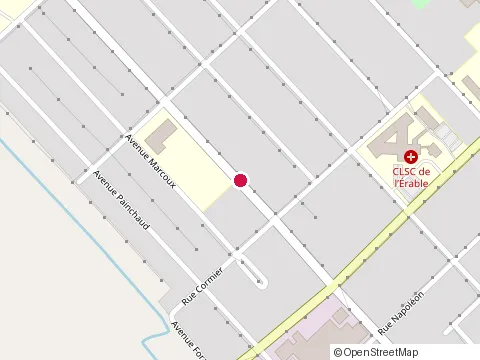 Location of Pare Inc at 1687 avenue du College, Plessisville