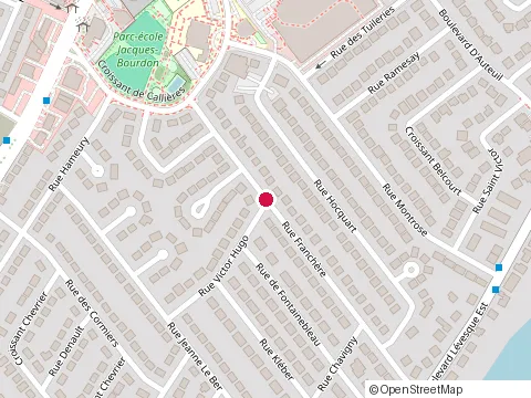 Location of Parent Bond Cga at 600 Rue Franchère, Laval