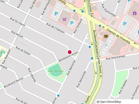 Location of Parenteau Marc at 2582 Rue du Havre, Longueuil