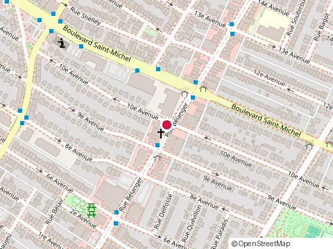 Location of Paris Pho Ii at 3181 Rue Belanger, Montréal