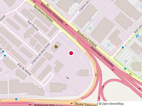 Location of Parker Hannifin at 2600 boulevard Alfred Nobel, Saint-Laurent