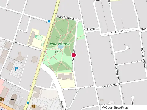 Location of Parkview Elementary Schoolparkview Elementary School at 50 Rue Lorne, Granby