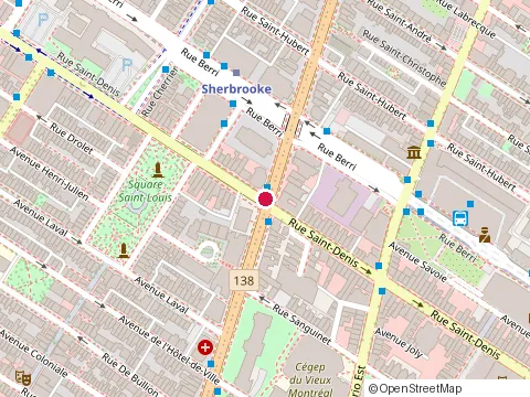 Location of Paro Chirurgie Montréal at 3428 Rue Saint-Denis, Montréal