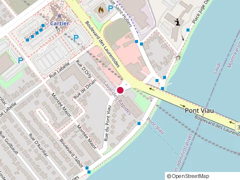 Location of Parti Pro des Lavallois at 22 Rue du Pont-Viau, Laval