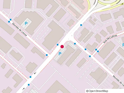 Location of Pascal Binette at 4820 boulevard de la Côte-Vertu, Saint-Laurent