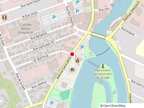 Location of Pascal Metal at 230 avenue Saint-Jerome, Matane
