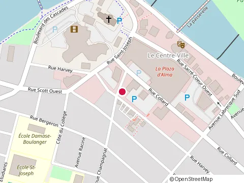 Location of Passerelle at 465 Harvey Rue O, Alma