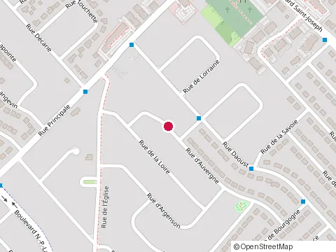 Location of Passion Maçonnerie at 506 Rue de la Loire, Sainte-Julie