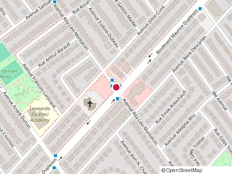 Location of Pastavera at 12001 avenue Rita-Levi-Montalcini, Montréal