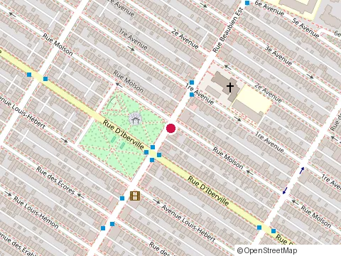 Location of Pat'E Palo at 2534 Rue Beaubien E, Montréal