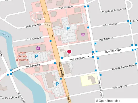 Location of Patate Charley at 175 Rue Bélanger, Saint-Jérôme