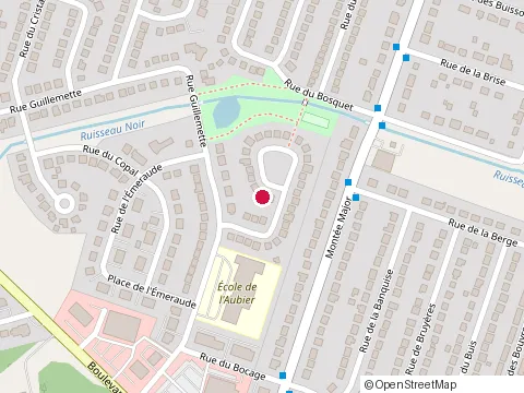 Location of Pâté Tropical at Rue Guillemette, Terrebonne