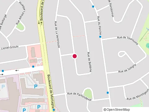 Location of Patios Boucherville at 1094 Rue de Bellême, Boucherville