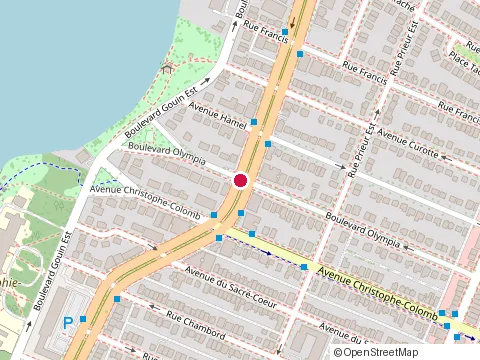 Location of Patios et Clôtures Beaulieu at 10550 Bd Olympia, Montréal