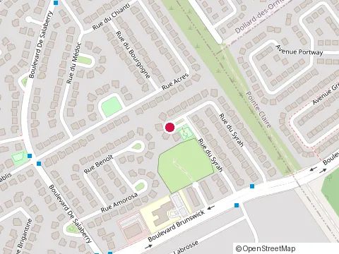 Location of Pâtisserie Daron at 11 Rue Benoît, Kirkland