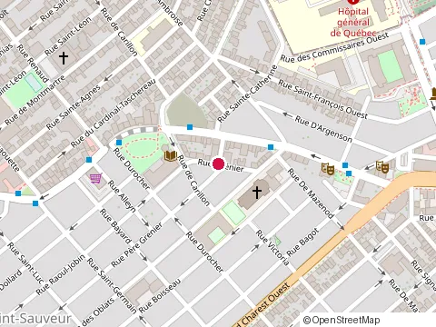 Location of Patrice Martineau at 1608 Rue Coleraine, Québec