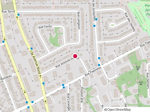 Location of Patrick Bernard Taille de Haies Estrie at 5492 Rue du Président-Kennedy, Sherbrooke