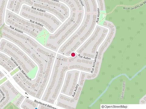 Location of Paul Delisle at 3468 Rue Aubin, Longueuil