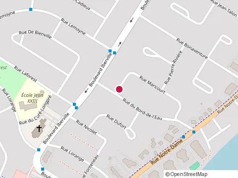 Location of Paul E. Lalonde et Associes at 33 Rue Maricourt, Repentigny